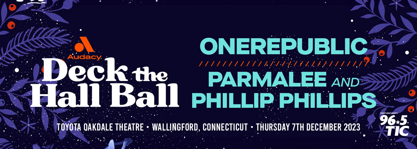 96.5TIC Deck The Hall Ball: OneRepublic, Parmalee & Phillip Phillips
